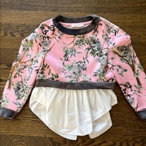 Pink Koala Print Kids Top